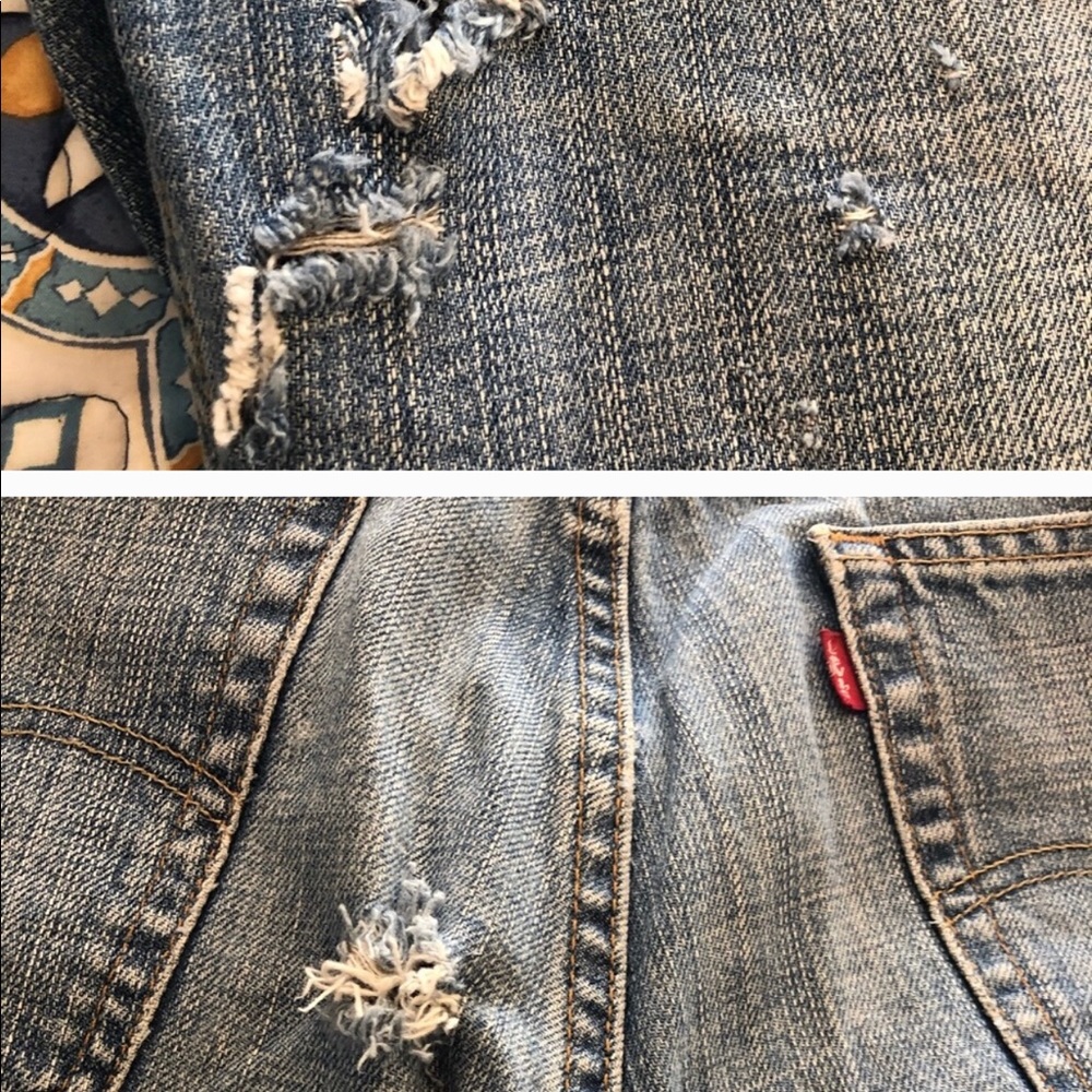 🔴SOLD🔴 Levi’s 527 Low Bootcut Jeans 38x30 - Picture 5 of 5